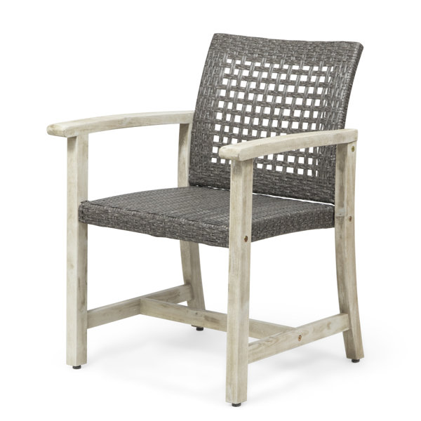 Bay Isle Home Sandiacre Patio Dining Chair & Reviews Wayfair